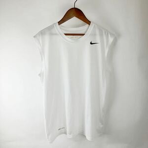 NIKE Nike мужской футболка спорт футболка майка безрукавка спорт одежда tops DRI-FIT Nike dry Fit S