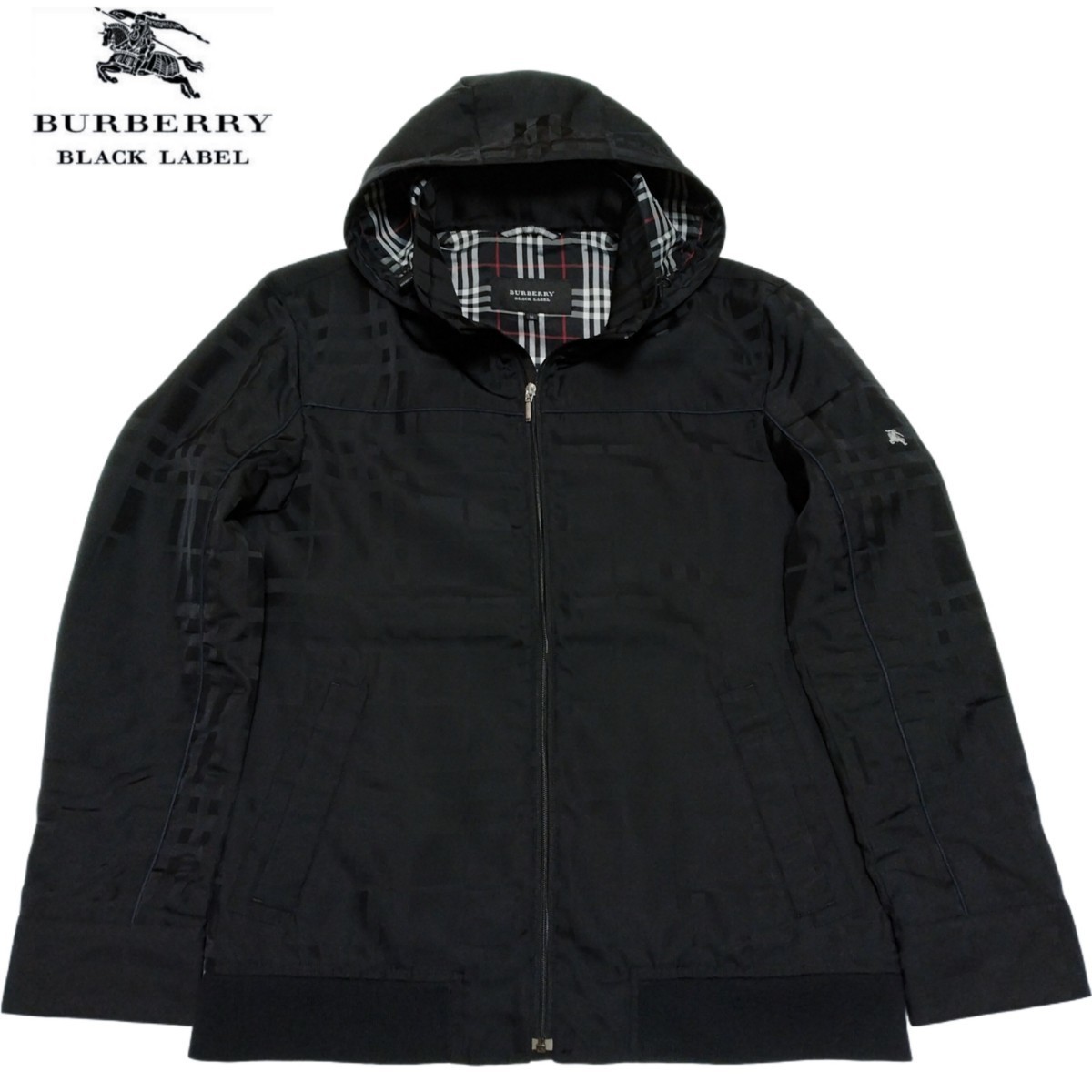極美品》BURBERRY LONDON パーカー Sサイズ 黒 | media-patrimoine.com