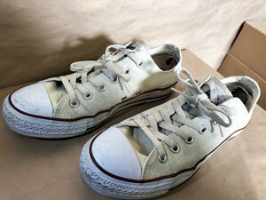 【送料無料】CONVERSE コンバース ALL STAR オールスター スニーカー ホワイト 25.5cm 