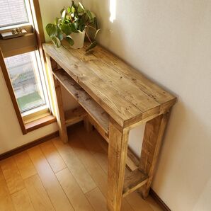 80X27 棚つきカウンターシェルフ ジャコビーン