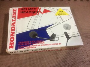 HONDALINE helmet headset 08B82-MT2-100 unused 