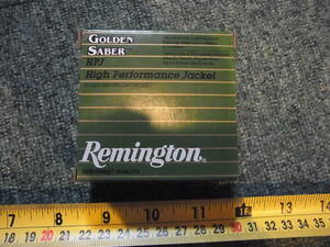 AMMO空箱 Remington GOLDEN SABER 380 Auto 1箱（トレイ付）