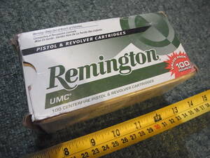 AMMO空箱 Remington UMC 40 S&W 180Gr. JHP VALUE 1箱（トレイ付）