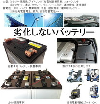 電動カートバッテリー 自動再生 超小型パルス DS Charger 2個セット バッテリー交換不要 バッテリーにつけるだけで 寿命が２倍３倍_画像6