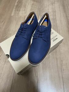  новый товар [ Clarks ] гонки выше обувь кожа обувь maru дерево plain мужской размер 25