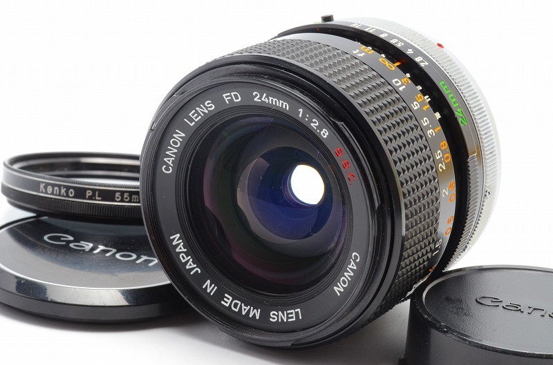 ☆美品☆ Canon New FD 24mm F2.8 S.S.D. Lens キヤノンレンズ完動