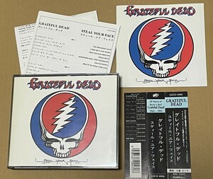 送料込 Grateful Dead - Steal Your Face 帯・解説・歌詞、対訳付き CD2枚組 / GDCD4006
