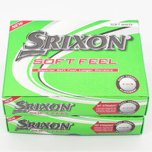 【新品即決 送料無料】2ダース24個 ダンロップ スリクソン ソフトフィール ソフトホワイト 白 US SRIXON SOFT FEEL ゴルフボール b014w_画像2