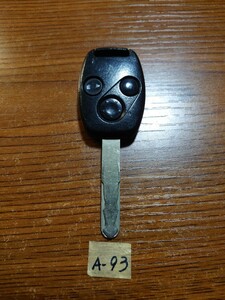 A-93 Honda оригинальный дистанционный ключ 3 кнопка N печать левый раздвижная дверь с электроприводом Step WGN Elysion Freed анонимность рассылка 