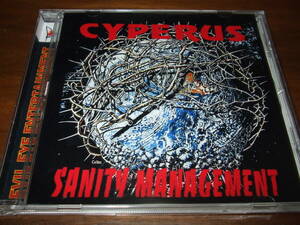 CYPERUS《 SANITY MANAGEMENT 》★送料込／90USパワーメタル