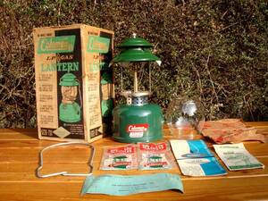  hard-to-find * box attaching dead stock [Coleman] treasure Coleman *LP Gas Lantern #5120* rare Made in U.S.A.!