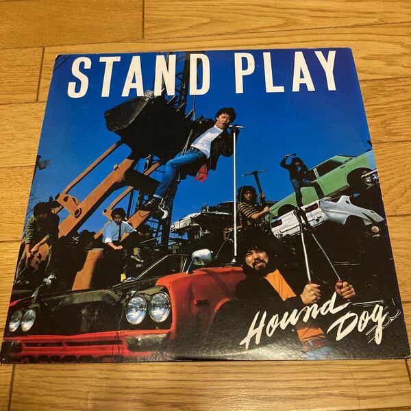 ハウンドドック、スタンドプレイ　レコード盤 HOUND DOG 