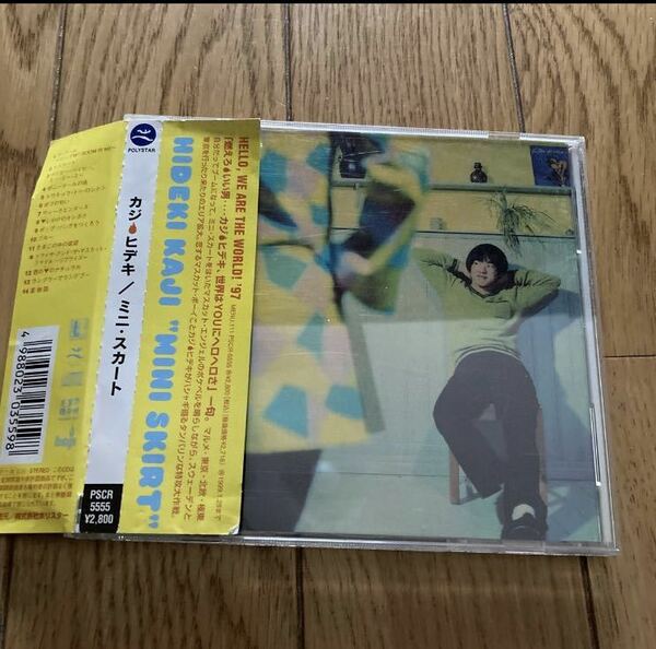 送料無料　ミニ・スカート　カジヒデキ　中古CD