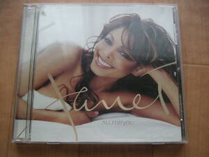 中古輸入CD★ジャネット・ジャクソン（JANET JACKSON）　「ALL FOR YOU」