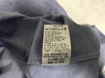 美品本物鎌倉シャツMAKER'S SHIRT KAMAKURAコットン長袖シャツメンズサーフアメカジビジネススーツL青ブルー日本製_画像6