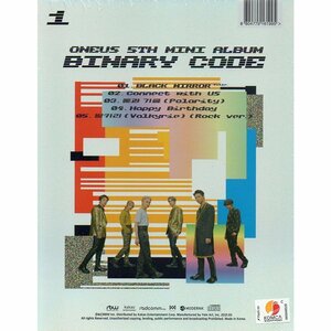 【中古】《バーゲン30》BINARY CODE ONE Ver.(韓国盤) / ONEUS【訳あり】 z6【中古CD】