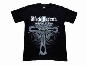 ブラック・サバス BLACK SABBATH バンドＴシャツ Lサイズ 085