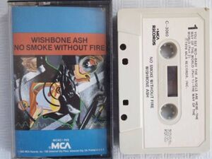 【再生確認済US盤カセット】Wishbone Ash / No Smoke Without Fire ウィッシュボーン・アッシュ『因果律』