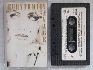 【再生確認済西ドイツ盤カセット】Eurythmics / Savage　ユーリズミックス