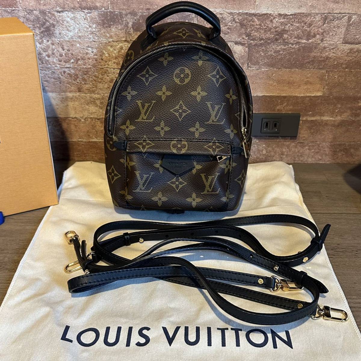 2023年最新】ヤフオク! -louis vuitton パームスプリングス バック