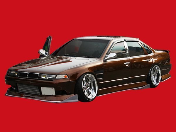 注目の FPY32 シーマ サイドステップ サイドスカート ステージ21