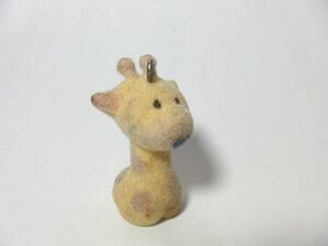 キリン？　起毛　フィギュア　昭和　動物　