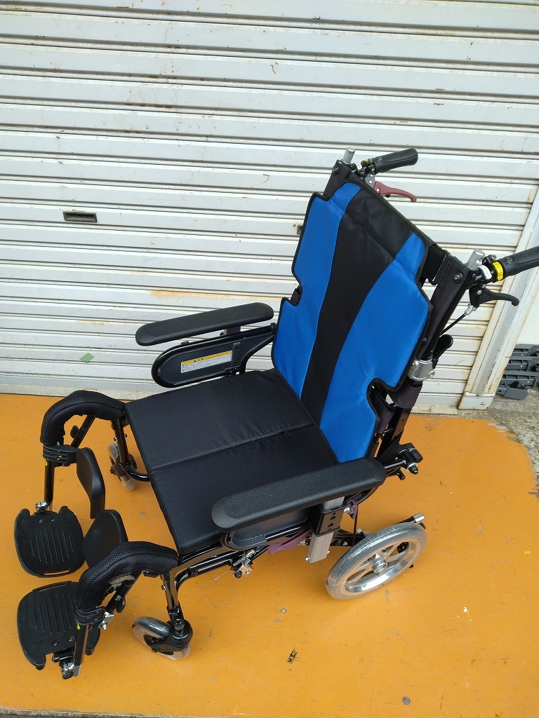 J250☆ティルトリクライニング車イス☆MIKI☆BAL-12☆ヘッドレスト欠品