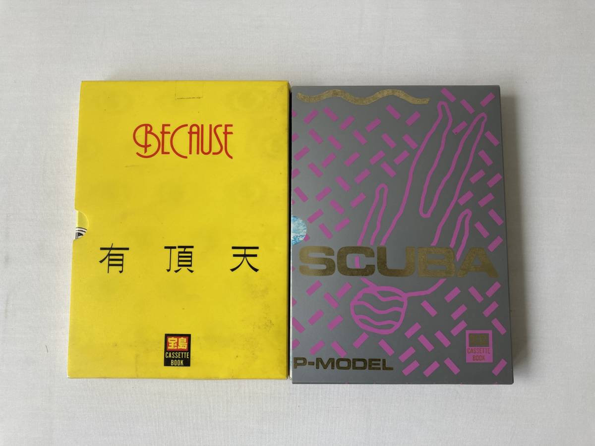 平沢進 P-MODEL SCUBA カセット 宝島カセットブック ステッカー付き