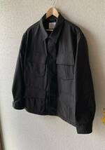 サイズ M SHORT California Sportswear JUNGLE FATIGUE JACKET DEAD STOCK US MIL-SPEC RIPSTOP FABRIC BLACK ジャングル ファティーグ 4th_画像3