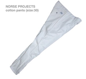 TK 『細身の美シルエット◎』 NORSE PROJECTS コットンパンツ AROS SLIM LIGHT TWILL ノースプロジェクツ