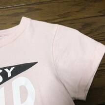 【送料無料】STUSSY半袖Tシャツ薄ピンク　レディースSサイズ　ステューシー_画像3