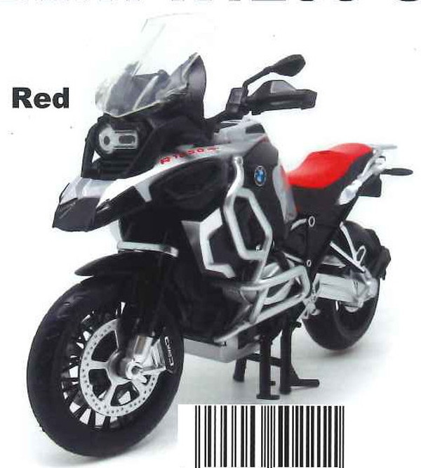 Doyusha 1/12 Diecast Motorrad BMW R1250 GS Rot Lackiert Fertigen Produkt Kostenloser Versand, Plastikmodelle, Motorrad, Fertiges Produkt