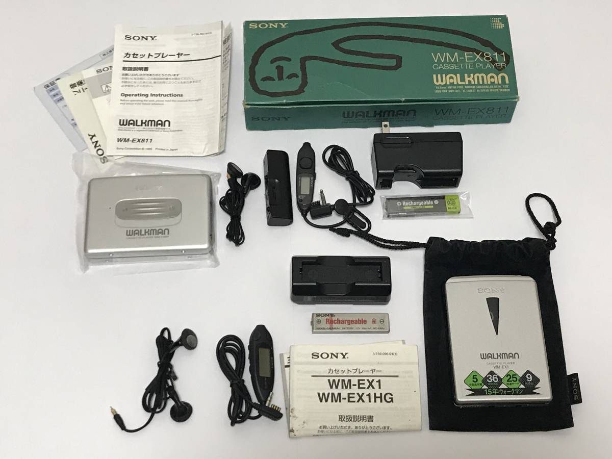 安価 SONY WALKMAN 15周年記念モデル WM-EX1HG (ジャンク品