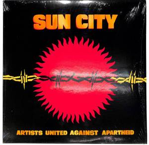 d3765/LP/米/ハイプステッカー付/Artists United Against Apartheid/Sun City