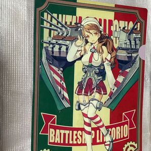 一番くじ 艦これ ローマ リットリオ クリアファイル 2種