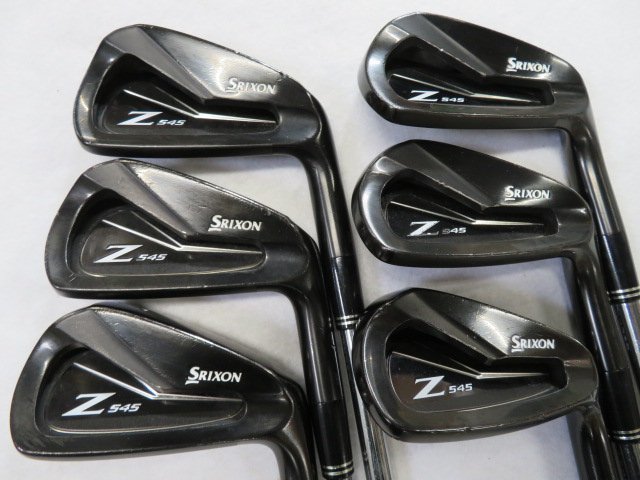 名器アイアン】SRIXON Z545 限定ブラックVer デザインチューニング-