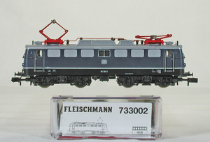 FLEISCHMANN #733002 ＤＢ（旧西ドイツ国鉄）ＢＲ１１０.１型電気機関車（ダークブルー）