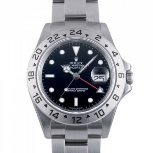 ロレックス ROLEX エクスプローラー II 16570 ブラック文字盤 中古 腕時計 メンズ