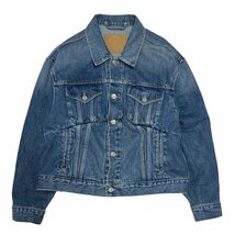 BALENCIAGA バレンシアガ　Swing Denim Jacket インディゴ サイズ:34_画像1