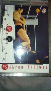 BBM 2002 新日本プロレス30周年記念カード 異種格闘技戦 アントニオ猪木vsアクラム・ペールワン
