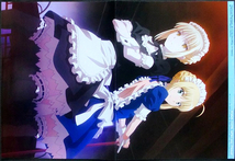 Fate ピンナップポスター セイバーオルタ 黒セイバー アルトリア・ペンドラゴン FGO_画像1