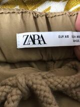 ZARA ザラ ワイドパンツ XS 美品　ベージュ_画像5