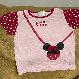 半袖Tシャツ　ディズニー　ミニーマウス