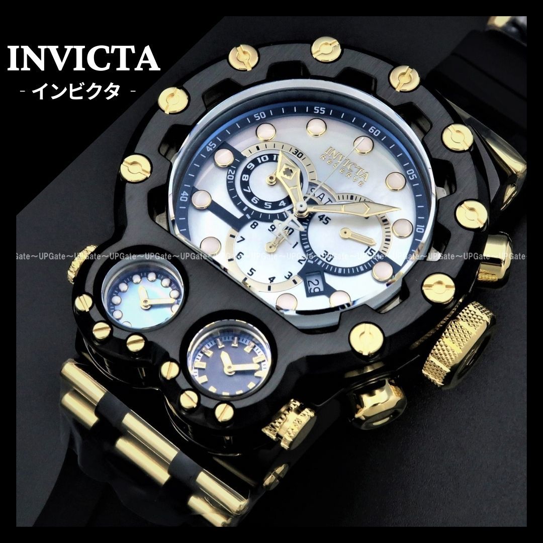 高級☆ダブルオープンハート☆自動巻 INVICTA Vintage 43286