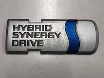 ★送料無料★HYBRID SYNERGY DRIVE★75441-52110★ハイブリッドエンブレム★シルバー_画像1