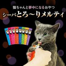 シーバ (Sheba) 猫用おやつ とろ~り メルティ とりささみ&お魚味セレクション 12グラム (x 40)_画像2