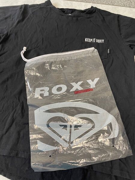 新品 ROXY Tシャツ ショップ袋付き ロキシー