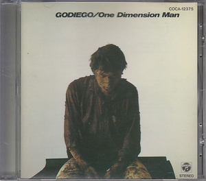 CD ゴダイゴ One Dimension Man GODIEGO