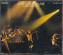 CD LOUDNESS LIVE-LOUD-ALIVE ラウドネス 2CD_画像1