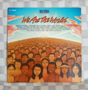 We Are The World/USA FOR AFRICA/12AP 3021 LPレコードです。12&#34;SINGLE